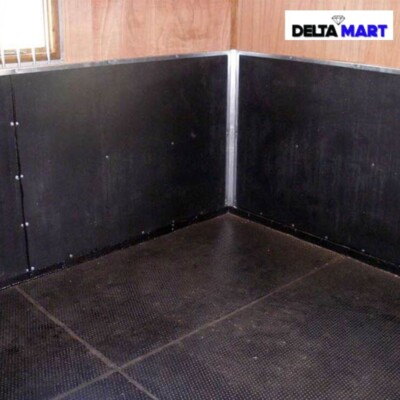 Stallwandmatte Pferdebox Anhänger EVA 6ft x 4ft x 10mm Pferd Pony leicht zu befestigen