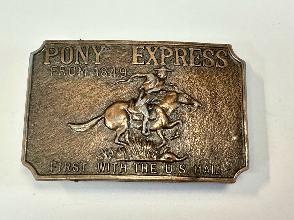 Pony Express Since 1852*** Old West First With The Us Mail Pony Express Since 1852*** Old West First With The Us Mail