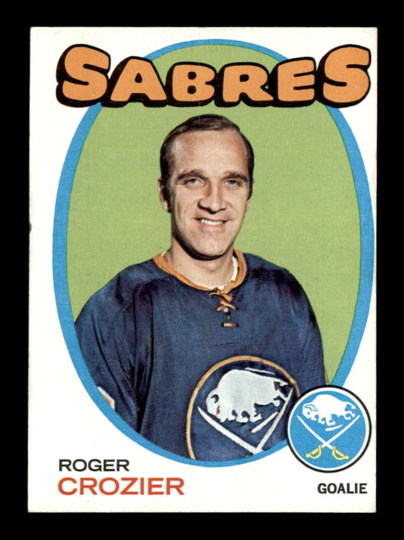 1971 Topps #36 Roger Crozier   EXMT/EXMT+ X3372228