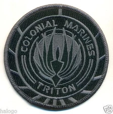 BSG Colonial Marines Triton Patch - BSG58