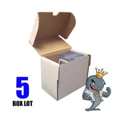 5x BCW 5" Magnetics Semi-Rigid 2 Storage Box 5ct Lot - 4.21/box