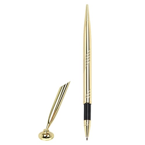 Desktop Pen Ballpoint Pen with Base Counter Service Pen Wedding Guest Sign Pen - Picture 6 of 10