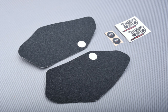 Grip réservoir Kawasaki Ninja 650 noir pour améliorer l'appui des genoux