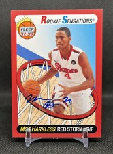 2012-13 Fleer Retro MOE HARKLESS Rookie Sensations AUTO - St John's Red Storm RC