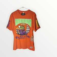 WEDDING CAKE ORANGE XL SHORT SLEEVE T SHIRT WAKE BAKE  CAKE NEW WITH TAGS