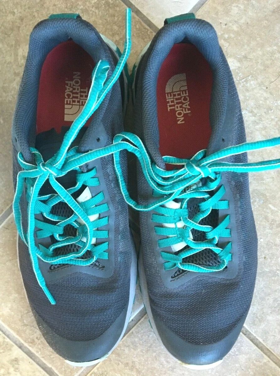 The North Face Women s Sneaker Size 9 Gray Teal Fastfoam Xtrafoam