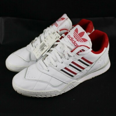 adidas Trainer Mens Sneakers Shoes Casual White Size