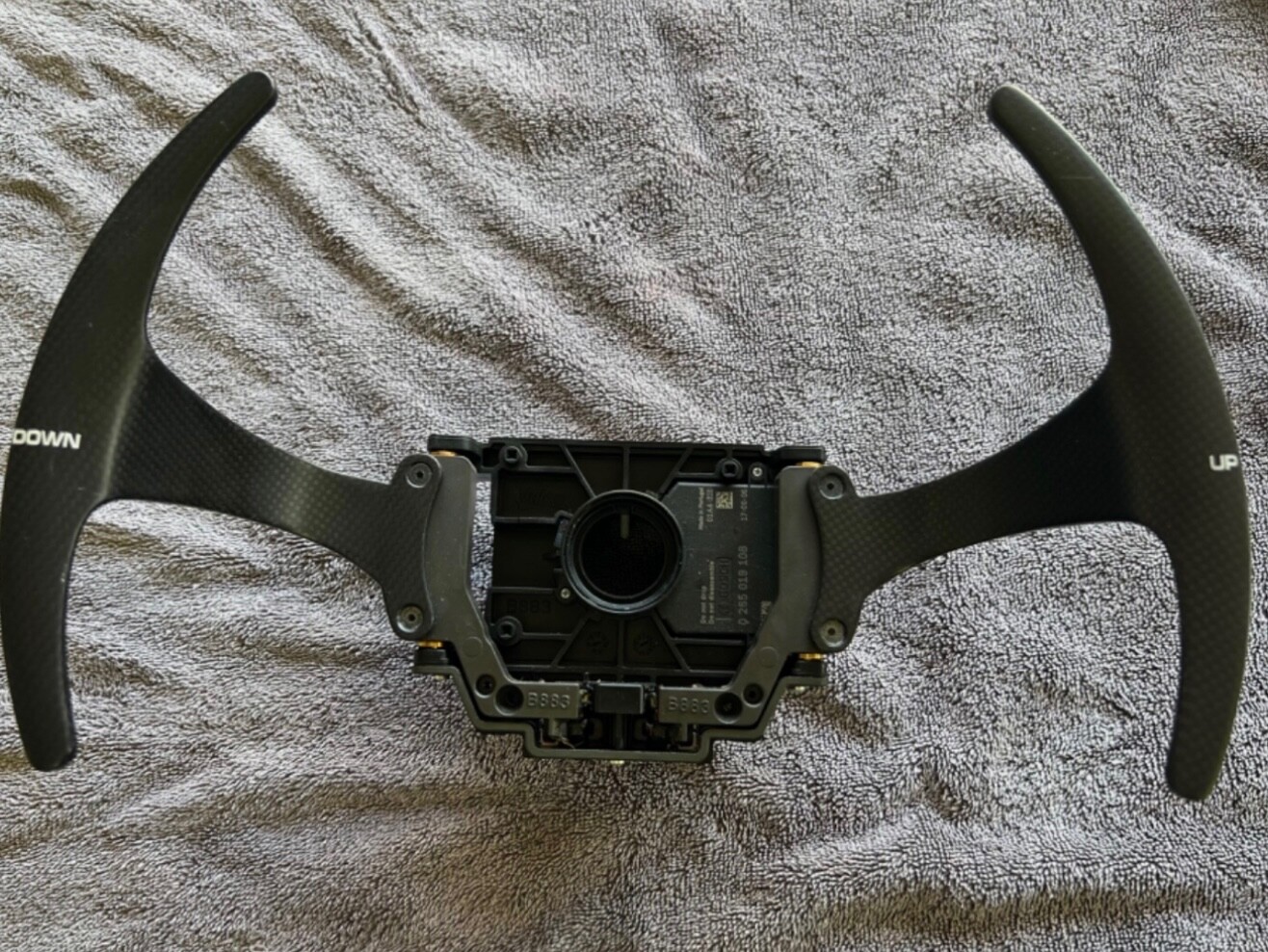 ferrari 488 challenge dry carbon fiber f1 shift paddles nice