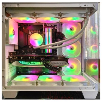 i9 14900KS - Gaming PC - NVIDIA RTX 4090 24GB - 128GB DDR5 RAM+4TB+WiFi 6!
