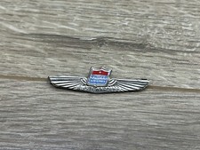 Vintage United Airlines Junior Stewardess Flight Wings Pin