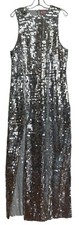 Show Me Your Mumu Dress Womens Size Small Metallic Sequin Revolve Retro