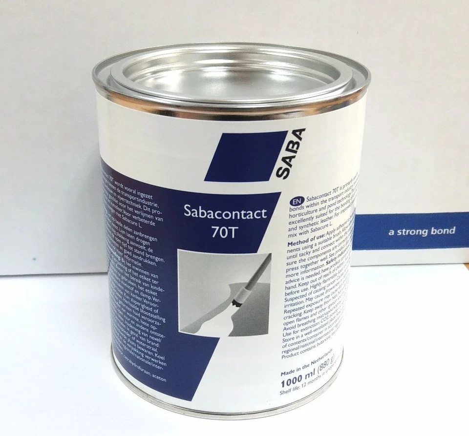Saba Sabacontact 70T 1000ml 1liter PVC Kontaktkleber PVC Kleber, Planen - Kleber - Bild 1 von 1
