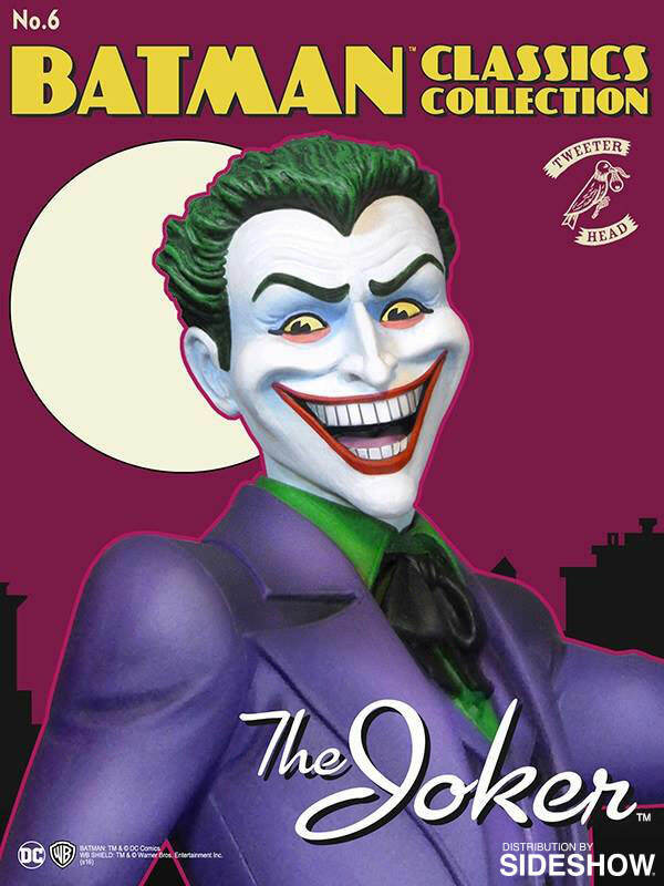 BATMAN CLASSIC JOKER MAQUETTE by Tweeterhead ( SIDESHOW 902897