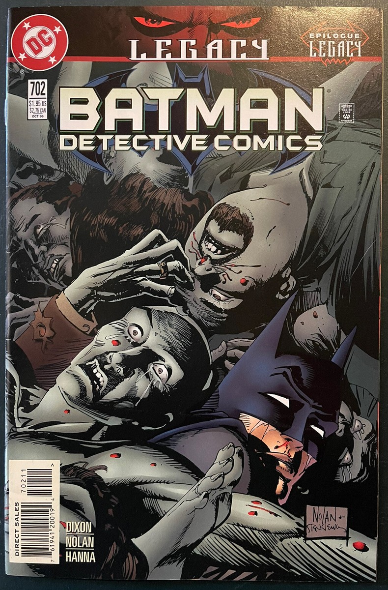 Detective Comics 702 Legacy Batman Direct Sales | eBay