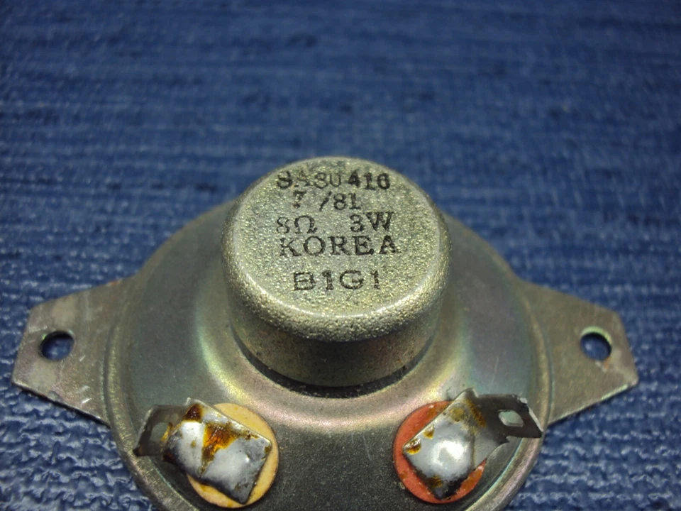  Tweeter Fisher/Sanyo MS-127 8 ohmios. P/N SA80416. Probado con receptor de 60 vatios. Foto 4 de 4
