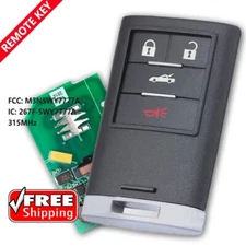 M3N5WY7777A for Chevrolet Corvette 2005 2006 2007 2008-2013 Smart Remote Key Fob