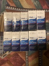 10 Boxes Of Trueplus Ketone Test Strips 50ea. Exp 7/23 Thru 08/24