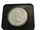 1985 Calgary Centennial Canadian Silver Dollar. In Original Case.