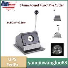 Round Manual Punch Die Cutter Special Die Cutter Button Maker Cutting Machine