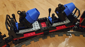 LEGO 4565 - Heavy Cargo Train 9V Railway Freight And Crane Railway - 100%