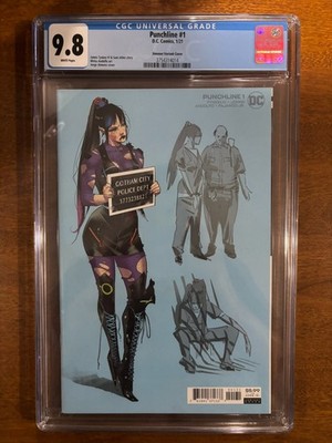  Punchline #1 CGC 9.8 Jorge Jimenez 1:25 Variant Cover - Origin Of Punchline KEY
