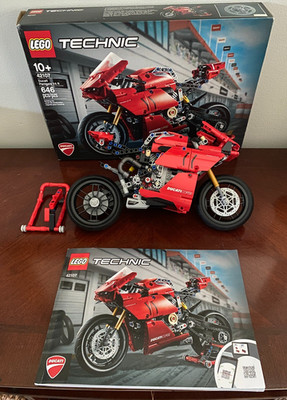 LEGO Technic 42107 Ducati Panigale V4 R   Built, Complete with Box & Instruction