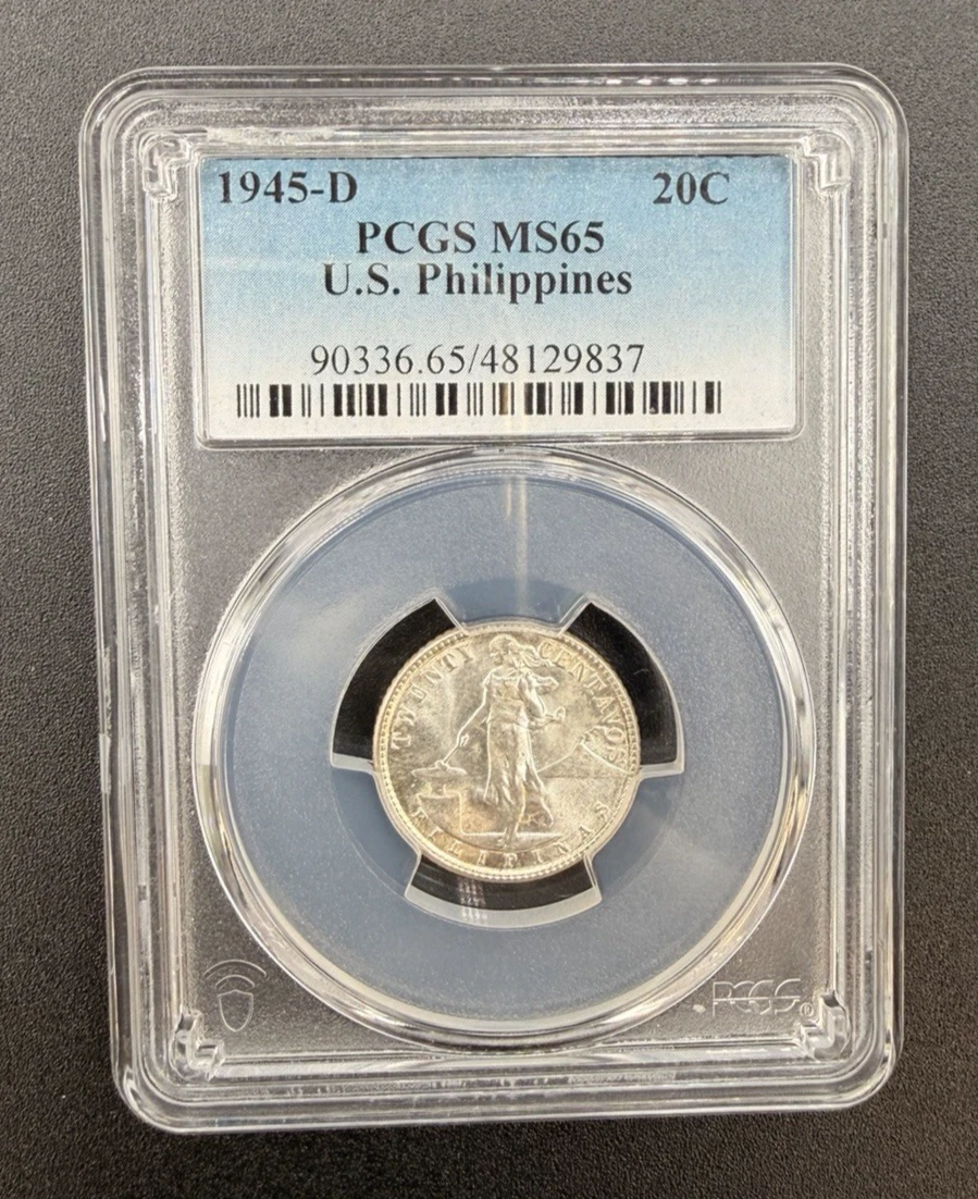 MS 65 Graded 1945 Year Philippine Coins for sale | eBay