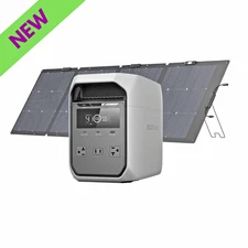 EcoFlow DELTA 3 CLASSIC Portable Power Station with A 220W Solar Panel Kit