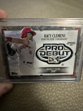 2018 Topps Pro Debut - Distinguish Debuts Man Patch Kacy Clemens #DD-KC /99 (RC)
