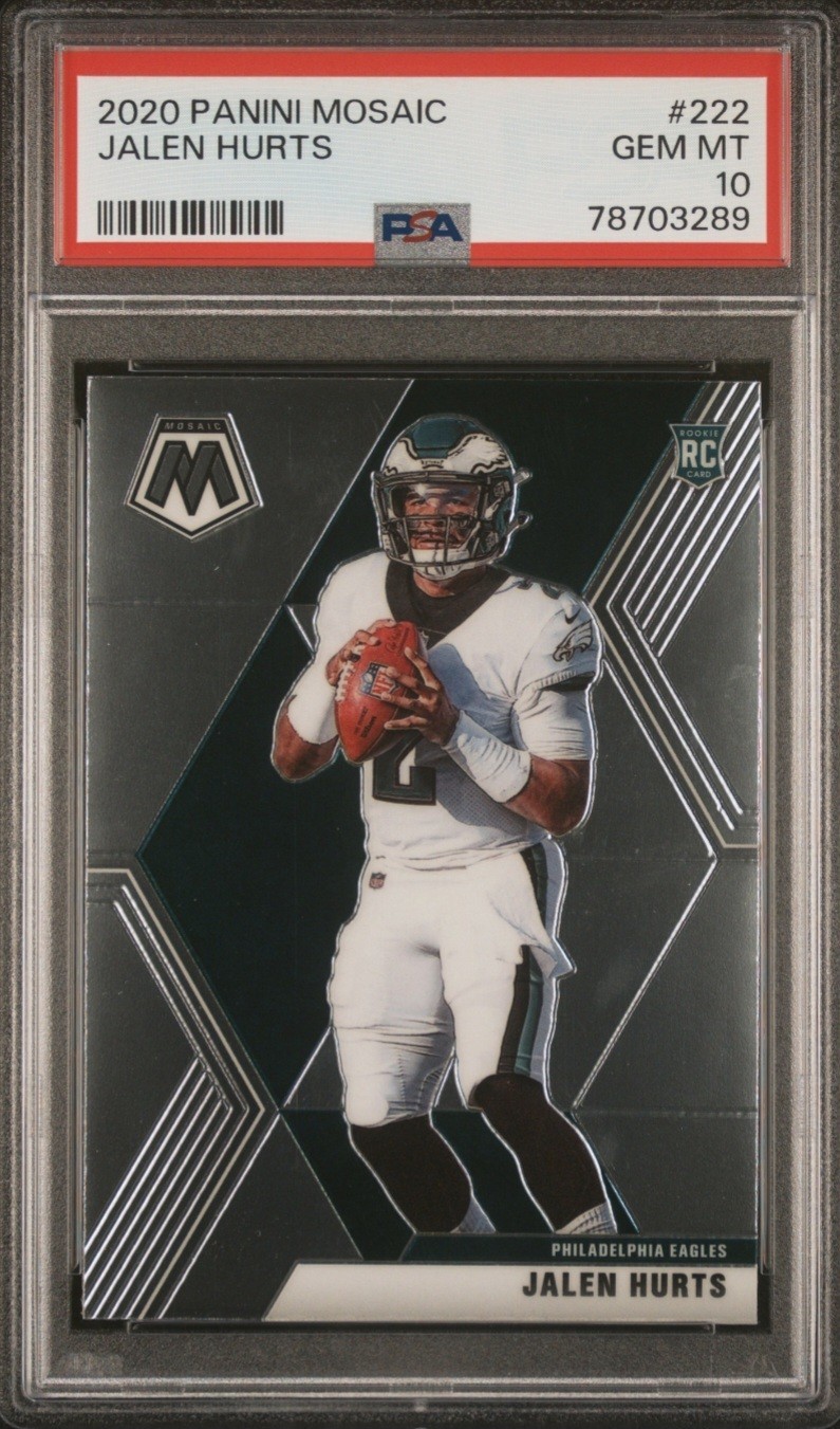 2020 Panini Mosaic - Rookies Jalen Hurts #222 (RC)