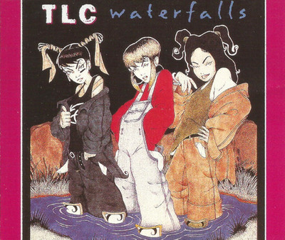 TLC Waterfalls 5TRX NO RAP RADIO EDIT & REMIXES & INSTRUMENTAL CD single SEALED