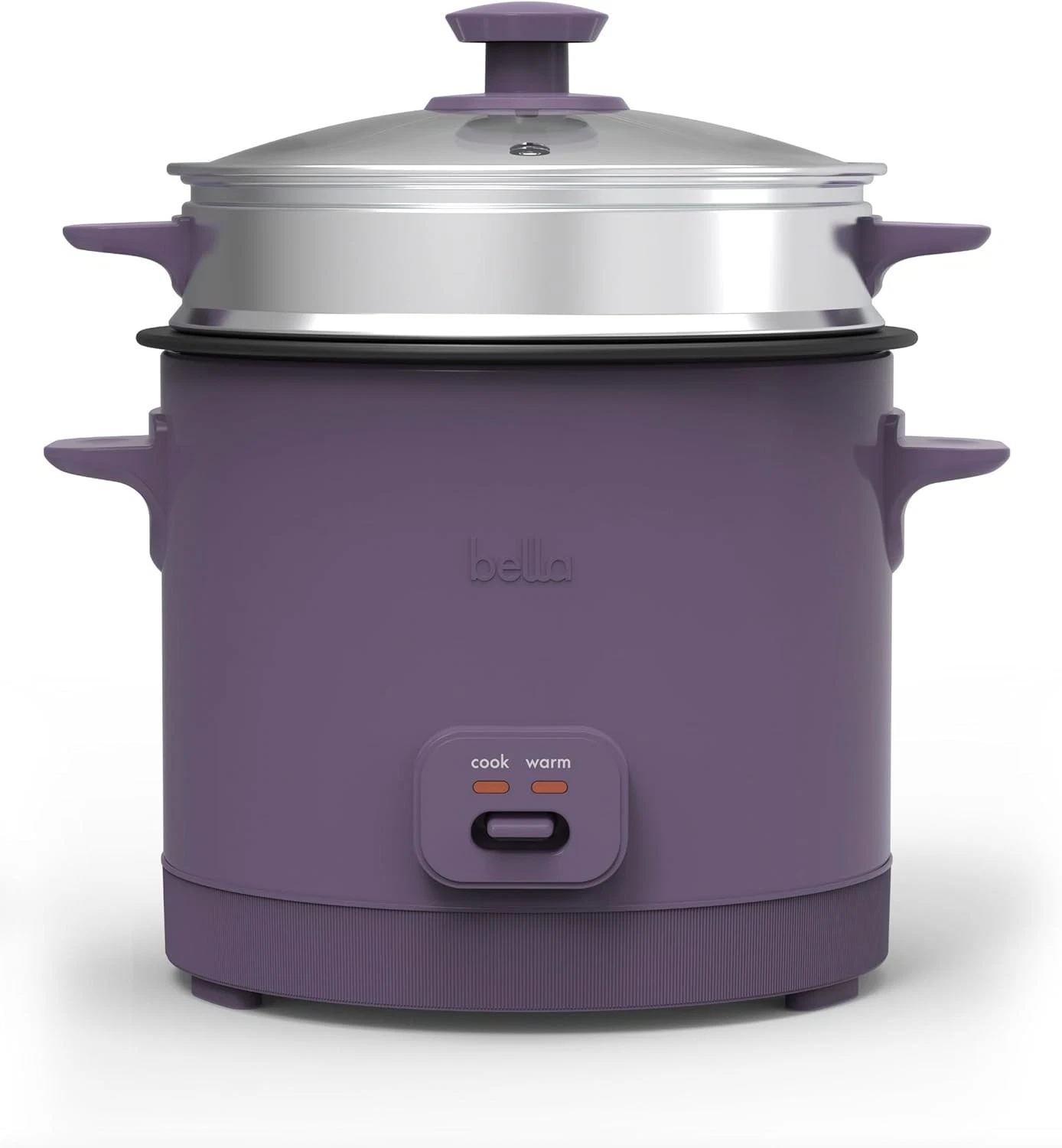16 Cup Rice Cooker W/ Steamer Dishwasher Safe Steaming Basket Rice Paddle &