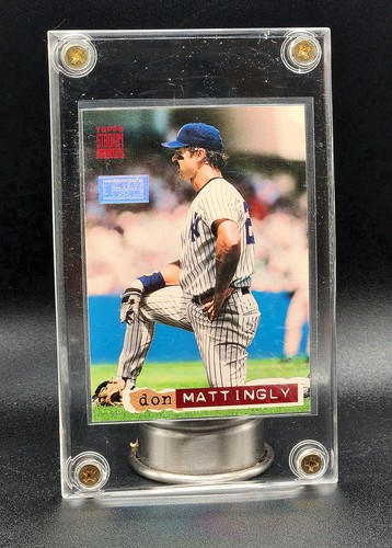 Don Mattingly #195 1994 Stadium Club 1st Day Issue card