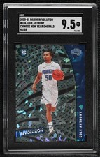 2020 Revolution Rookies Chinese New Year Emerald 46/88 Cole Anthony SGC 9.5 0f67