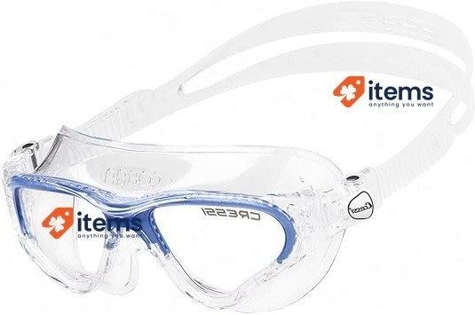 Gafas De Natación Cressi Cobra-Ideal Para Piscina, Triatlón Azul