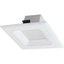 Volume Lighting V8423 White 4" Led Baffle Recessed Trim