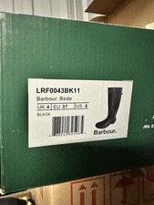 Image of Barbour Women's Bede Wellington Boots Black Code: LRF0043BK11 UK4