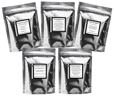 Basic Wine Additives Bundle - Make wine at home