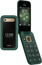 Genuine Nokia 2660 Flip 4G Green Unlocked Dual Sim 4G Version Big Buttons