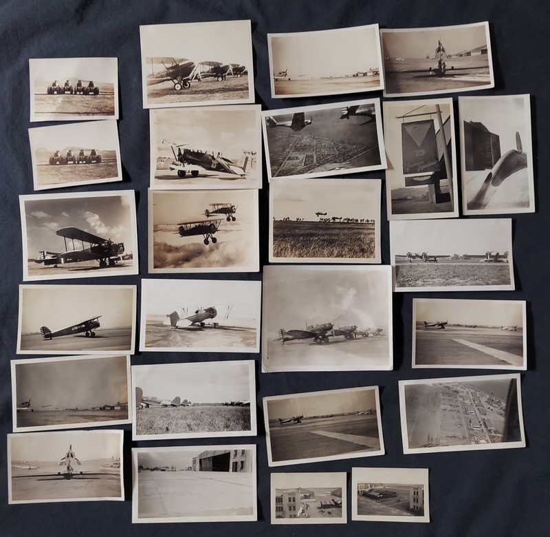 PRE WWII WHEELER FIELD HAWAII PHOTOS TANKS FIGHTER BOMBERS AAF SQUADRON NOSE ART