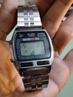 Vintage Rare 1980s Seiko Alba Game Y765-5000 Japan Digital Game Watch