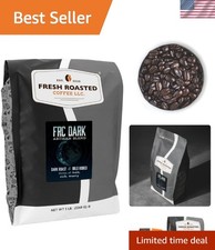 FRC Bold Dark Roast Coffee Blend, 80 oz Whole Bean - Perfect for Drip & Espresso