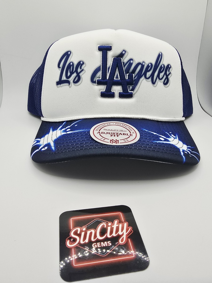 Mitchell & Ness MLB Los Angeles Dodgers Airbrush Trucker Snapback