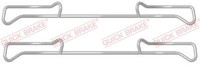Quick Brake ZubehöRsatz, Scheibenbremsbelag 109-1678 FüR Audi CitroËN Peugeot