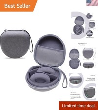Versatile Headset Case Compatible with JLab, JBL, Beats  Stylish Gray Design
