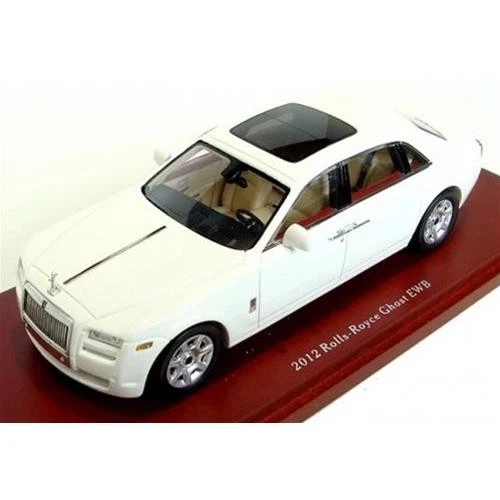 1:43 Truescale Rolls Royce Ghost Ewb English White 2012 TSM134349 Modellino - Immagine 2 di 2