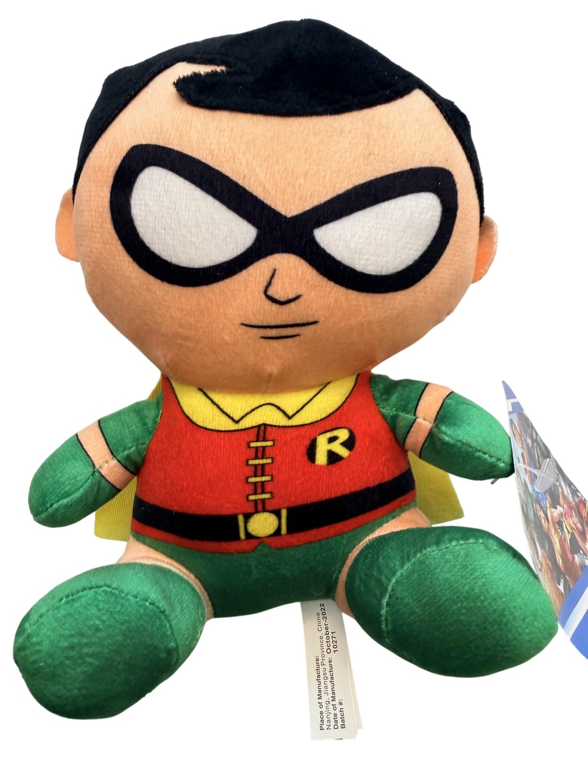 DC Comics Robin Big Head Plush Toy Factory Small 7 In Batman