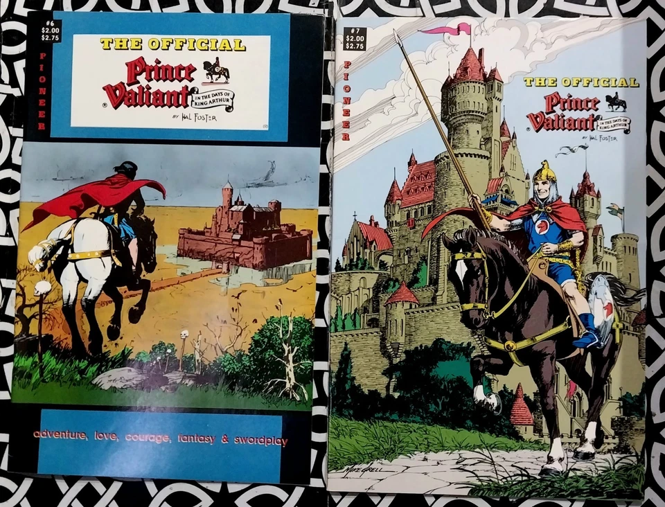 The Official Prince Valiant #4-9 - FN - 1988 - Valiant Comics - Gran conjunto 🔥 Foto 4 de 4