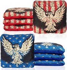 Play Platoon Tournament Series Cornhole Bags - Pro Style Dual Sided Slick and St
