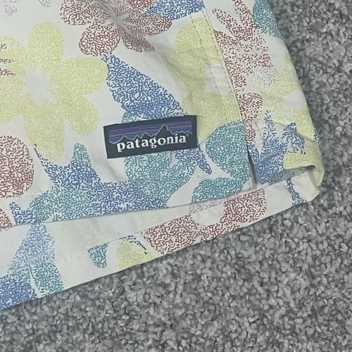 Patagonia Baggies Shorts XL Blumenmuster mehrfarbig schnelltrocknend Badehose 57044 - Bild 8 von 8